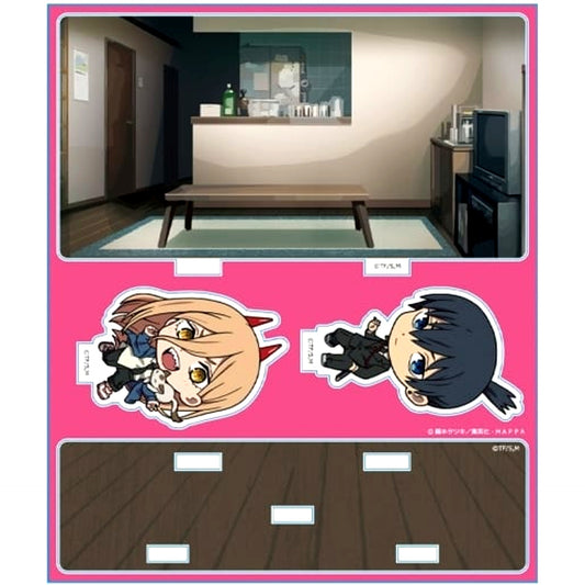 Aki Hayakawa & Power Chainsaw Man Acrylic Diorama Design B [USED]
