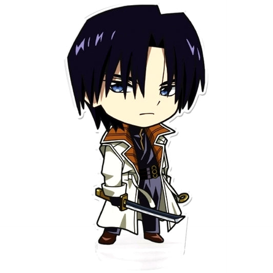 Aoshi Shinomori F. Big Acrylic Figure with Stand Rurouni Kenshin Meiji Swordsman Romantic Story [USED]