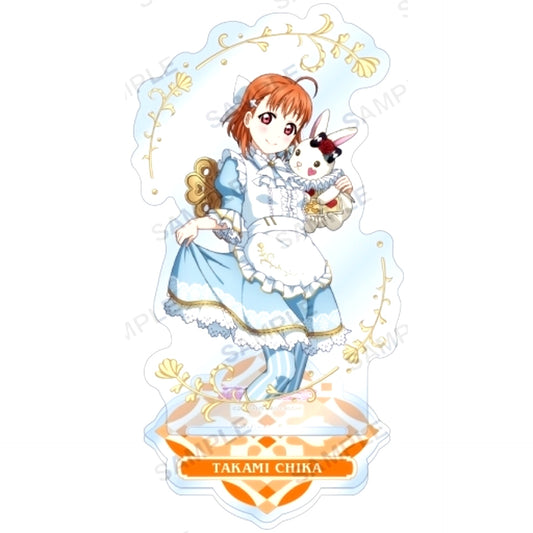 Chika Takami Acrylic Stand Aqours Wonderland Ver. LoveLive! School Idol Festival [USED]