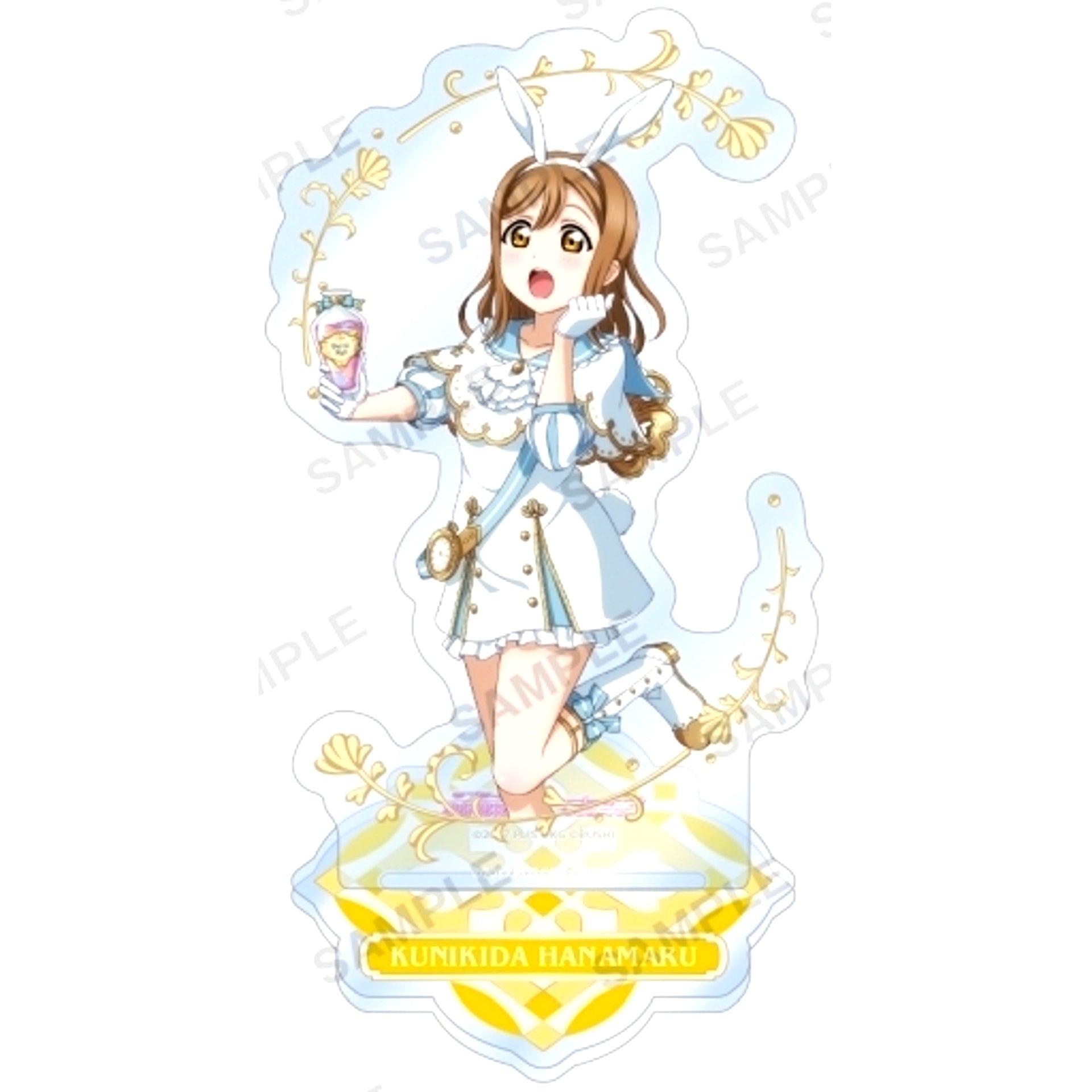 Hanamaru Kunikida Aqours Love Live! School Idol Festival Acrylic Stand Wonderland Ver. [USED]