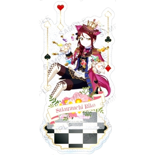 Riko Sakurauchi Aqours Love Live! School Idol Festival Kirarin Acrylic Stand Wonderland Ver. [USED]