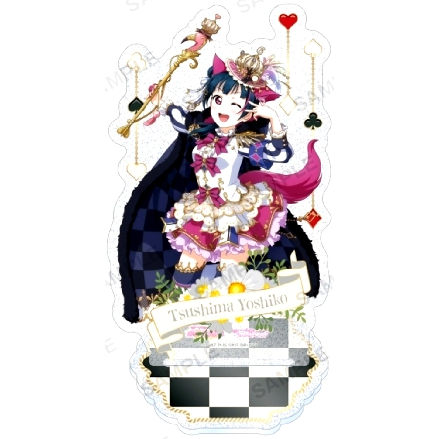 Yoshiko Tsushima Love Live! School Idol Festival Aqours Wonderland Ver. Kirarin Acrylic Stand [USED]