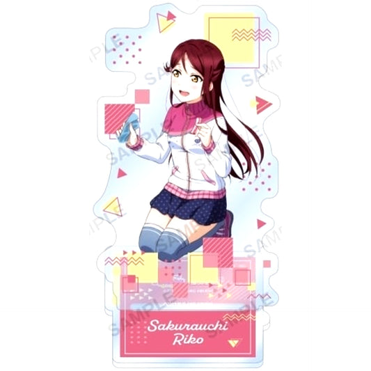 Riko Sakurauchi Aqours Love Live! School Idol Festival Acrylic Stand Cheer Girl Ver. [USED]