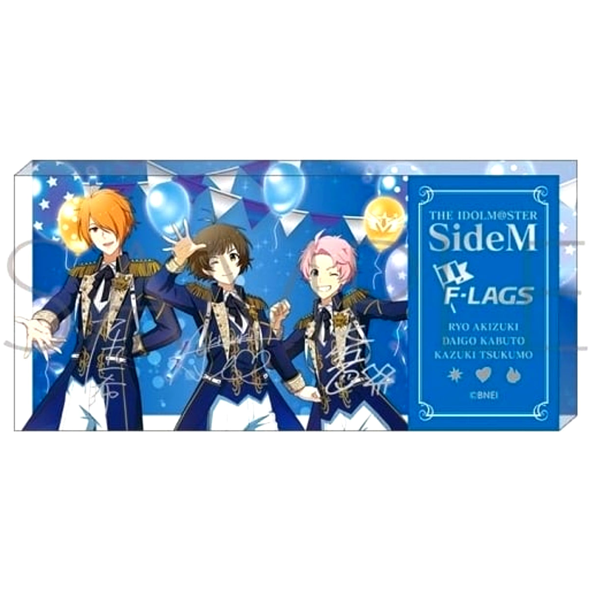 F-LAGS The Idolmaster SideM M Fes 2024 part1 Acrylic Ticket Block [USED]