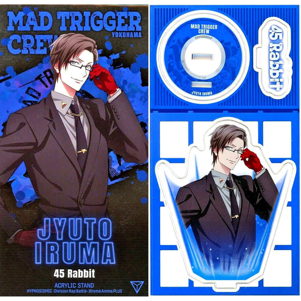 Jyuto Iruma Hypnosis Mic: Division Rap Battle Rhyme Anima PLUS CD Style Acrylic Stand [USED]