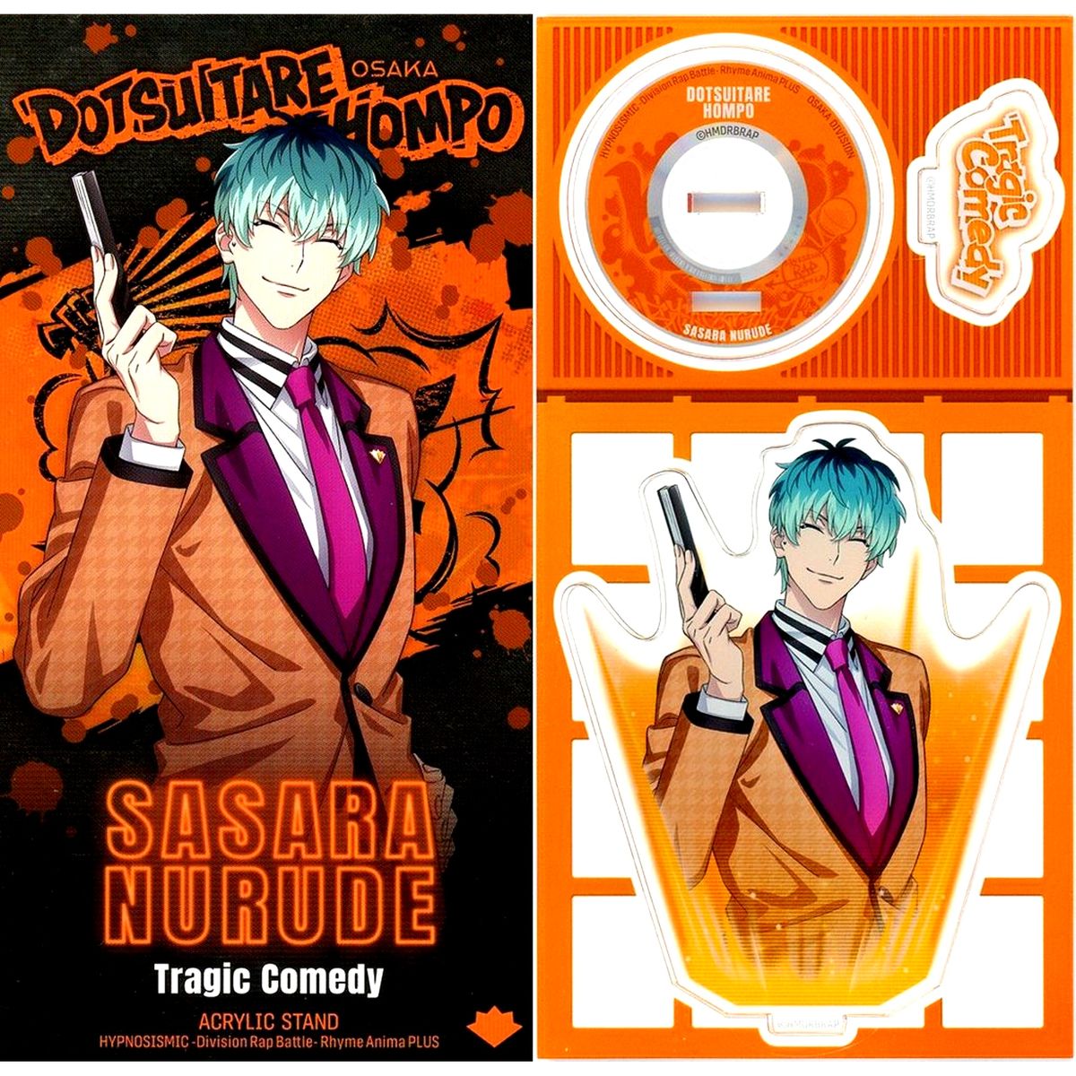 Sasara Nurude Hypnosis Mic: Division Rap Battle Rhyme Anima PLUS CD Style Acrylic Stand [USED]