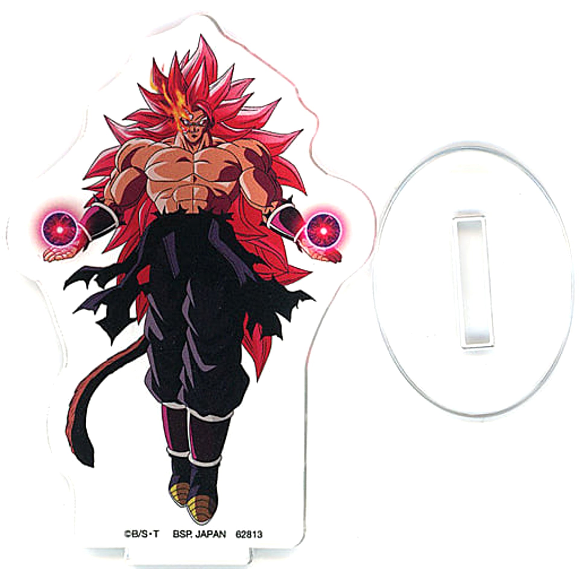 Dragon Ball Red Masked Saiyan Ichiban Kuji Super Dragon Ball Heroes 5th Mission Acrylic Stand Collection Prize H Acrylic Stands [USED]