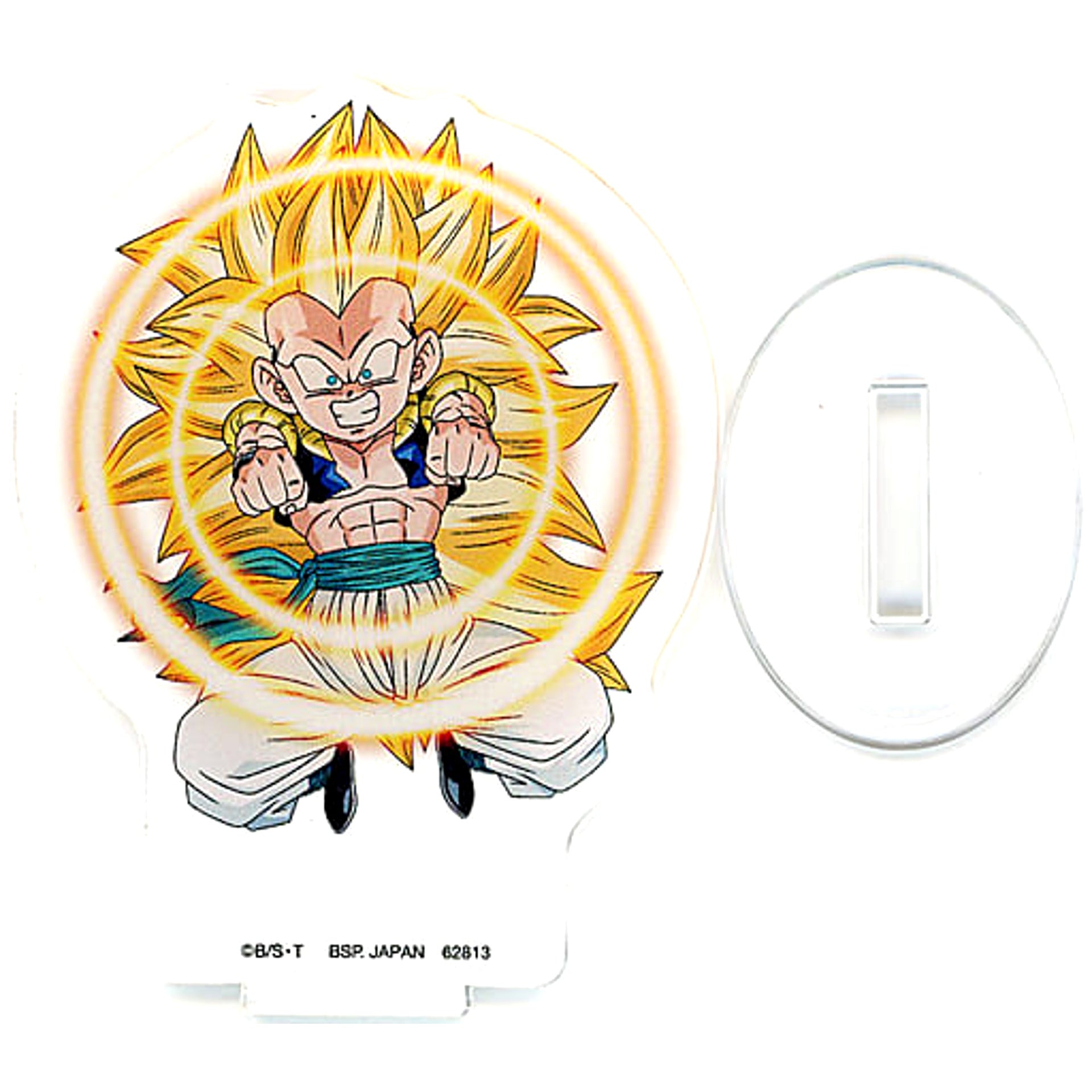 Dragon Ball Super Saiyan Gotenks Acrylic Stand Collection Ichiban Kuji Super Dragon Ball Heroes 5th Mission Prize H Acrylic Stands [USED]