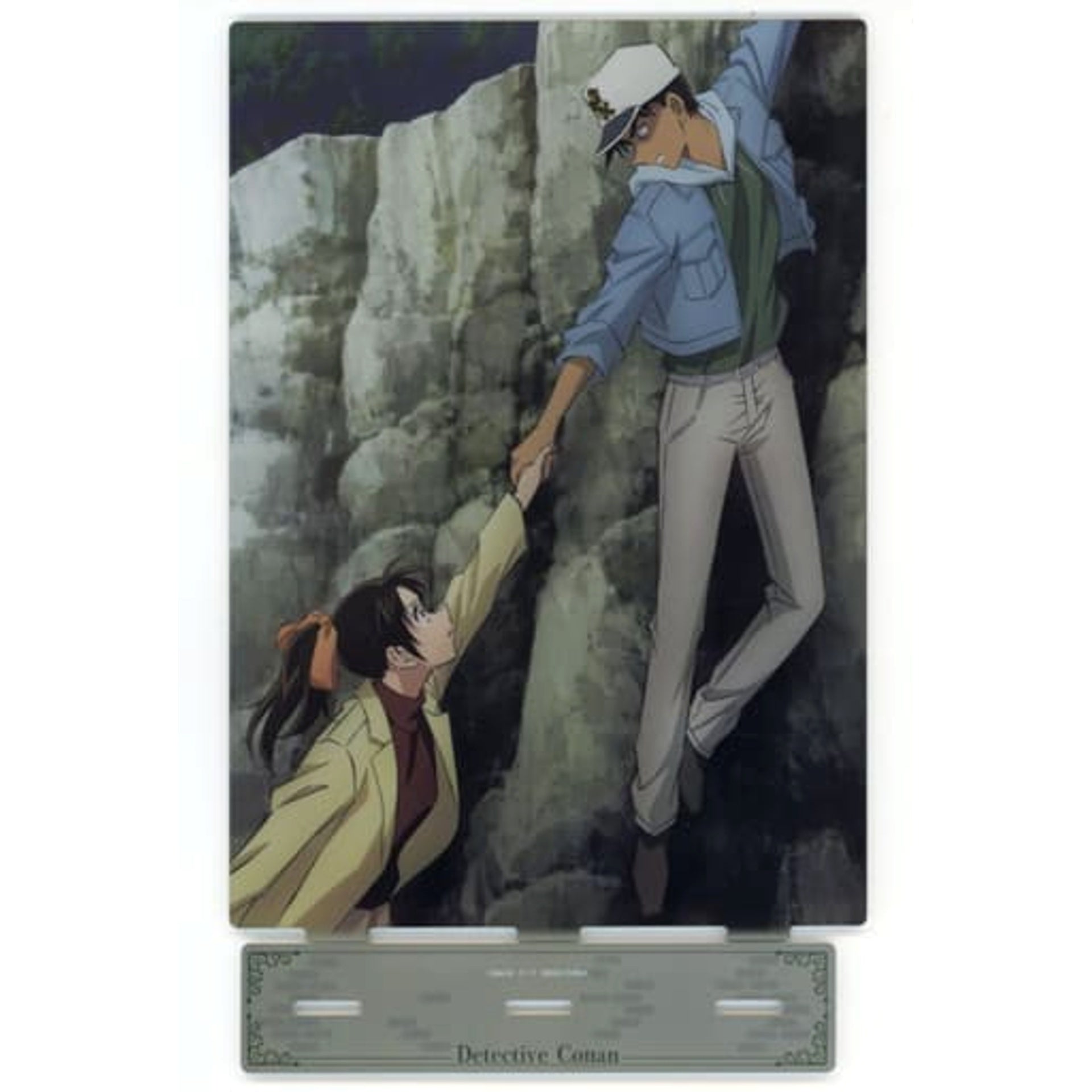 Detective Conan Heiji Hattori Kazuha Toyama And Then the Mermaid Was Gone Sega Lucky Kuji Memorial Cut Acrylic Panel Prize C [USED]