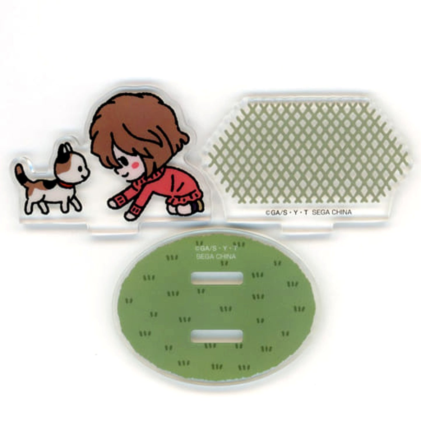 Detective Conan Ai Haibara Sega Lucky Kuji Memorial Cut Acrylic Stand with a Background Prize I [USED]