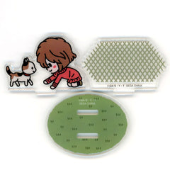 Detective Conan Ai Haibara Sega Lucky Kuji Memorial Cut Acrylic Stand with a Background Prize I [USED]