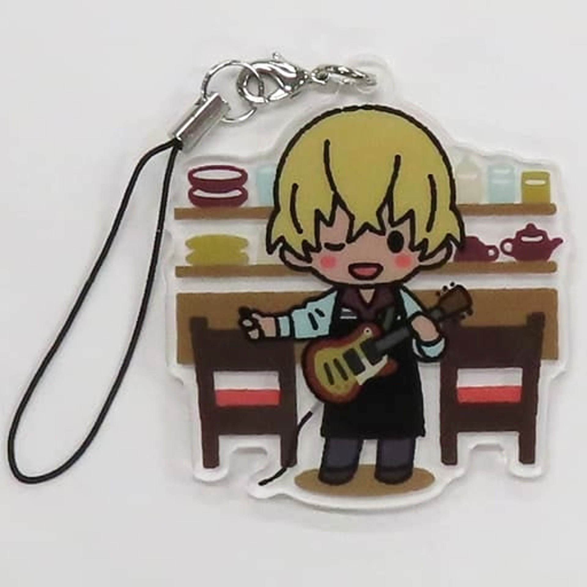 Detective Conan Toru Amuro Sega Lucky Kuji Memorial Cut Acrylic Strap Prize J [USED]