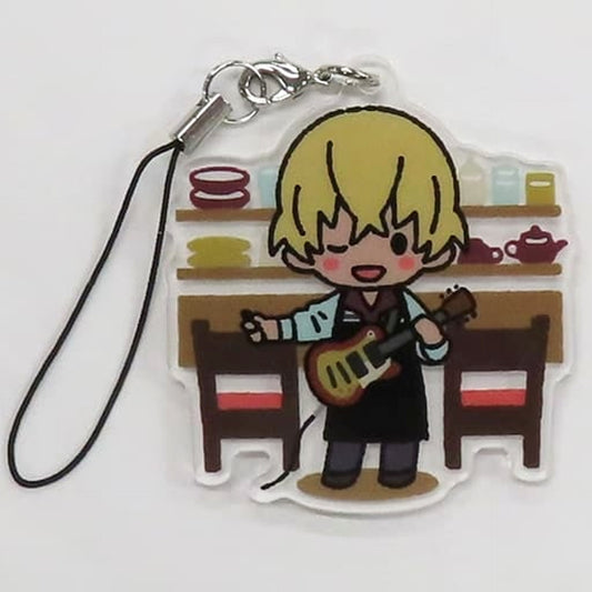 Detective Conan Toru Amuro Sega Lucky Kuji Memorial Cut Acrylic Strap Prize J [USED]