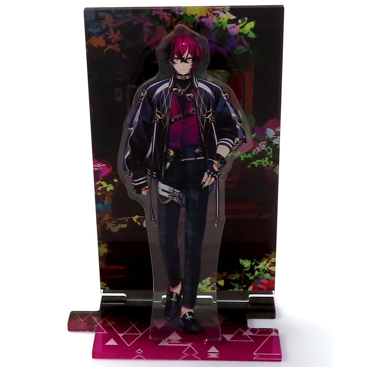 Doppio Dropscythe Virtual YouTuber Nijisanji Acrylic Stand NIJISANJI EN Unit Art Vol.4 [USED]