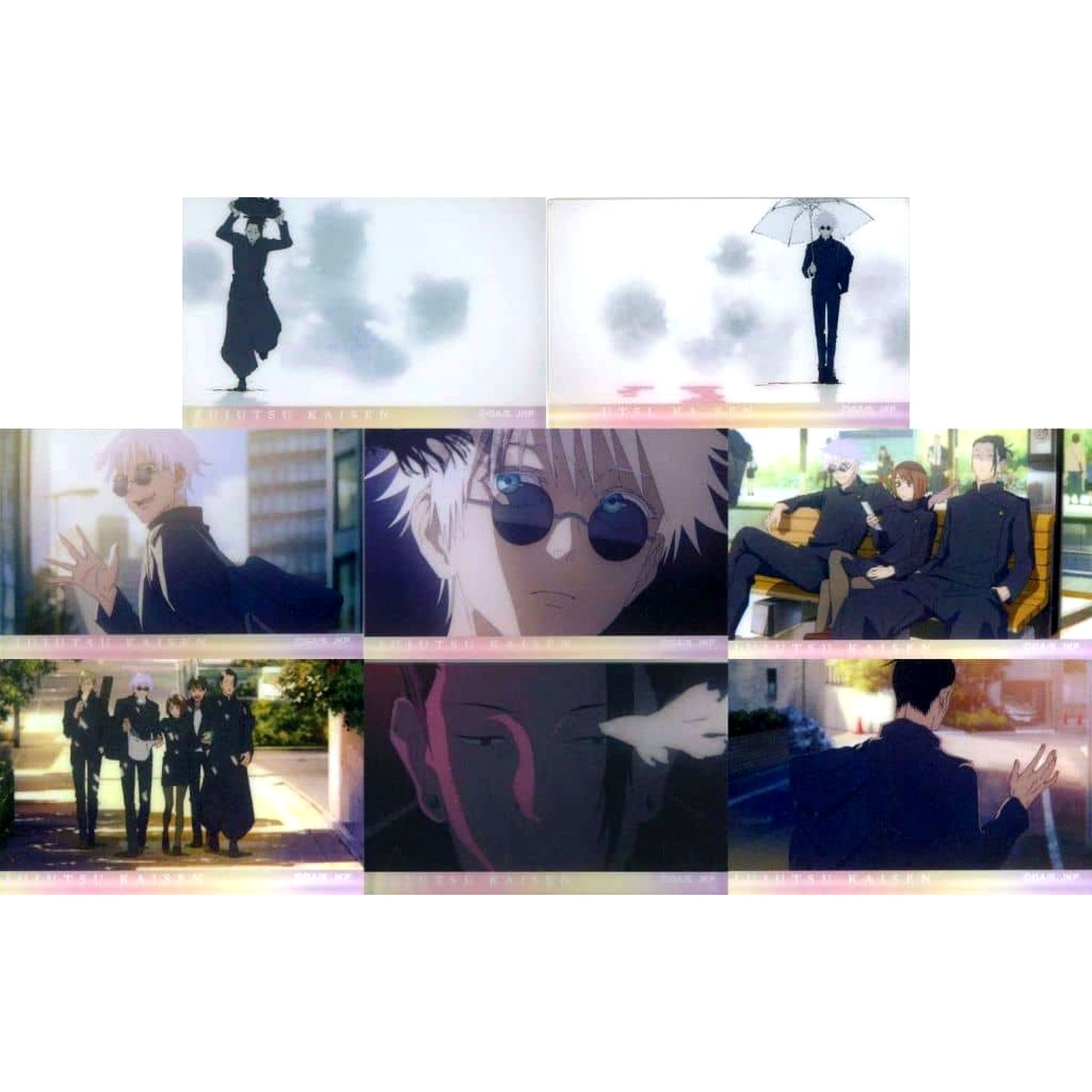Jujutsu Kaisen HI/PD Trading Acrylic Block ED Scene Shots Set of 8 [USED]