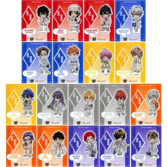 Set of 18 Hypnosis Mic: Division Rap Battle Rhyme Anima + Tree Village Trading Acrylic Stand [USED]