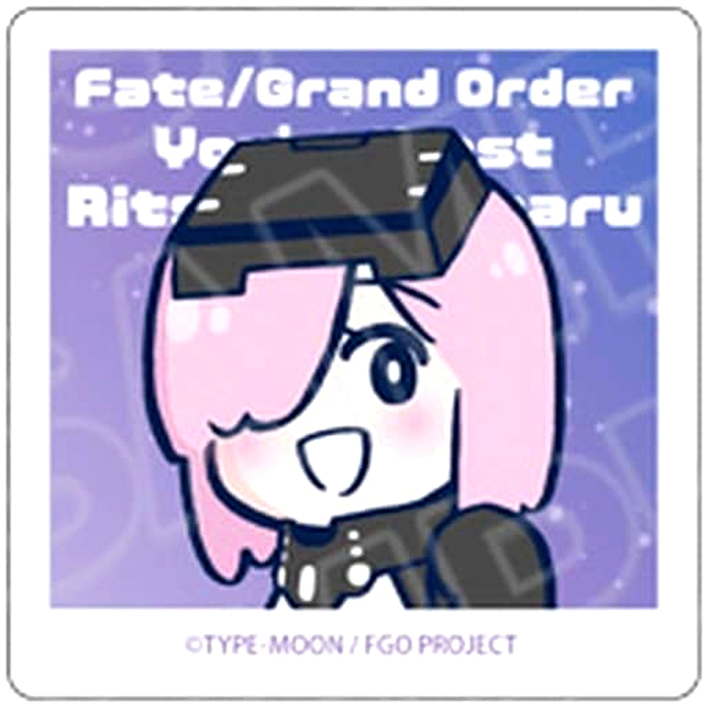 Fate/Grand Order You've Lost Ritsuka Fujimaru Mash Kyrielight Acrylic Block [USED]
