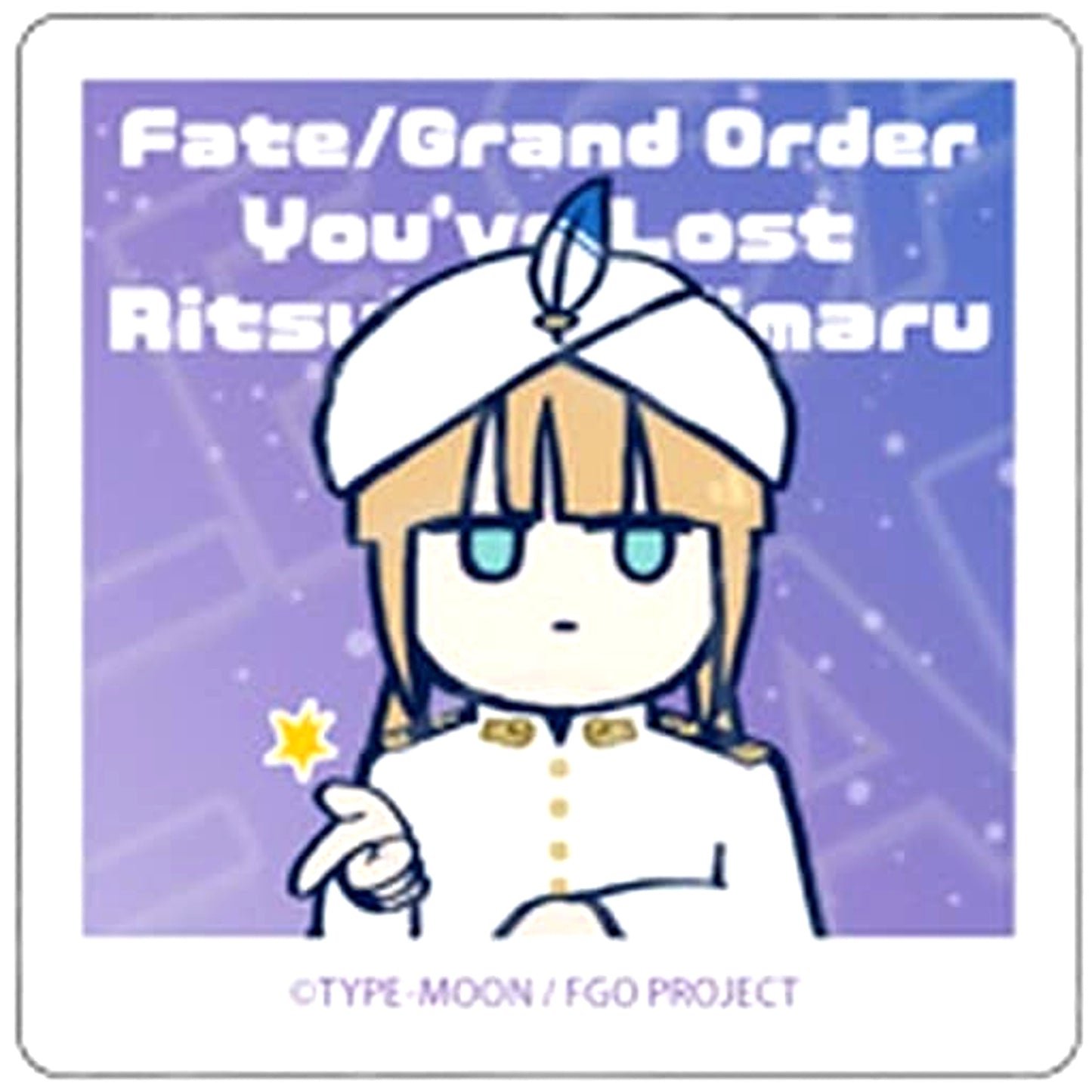 Fate/Grand Order Nemo Marine Acrylic Block Ritsuka Fujimaru Doesn't Get It [USED]