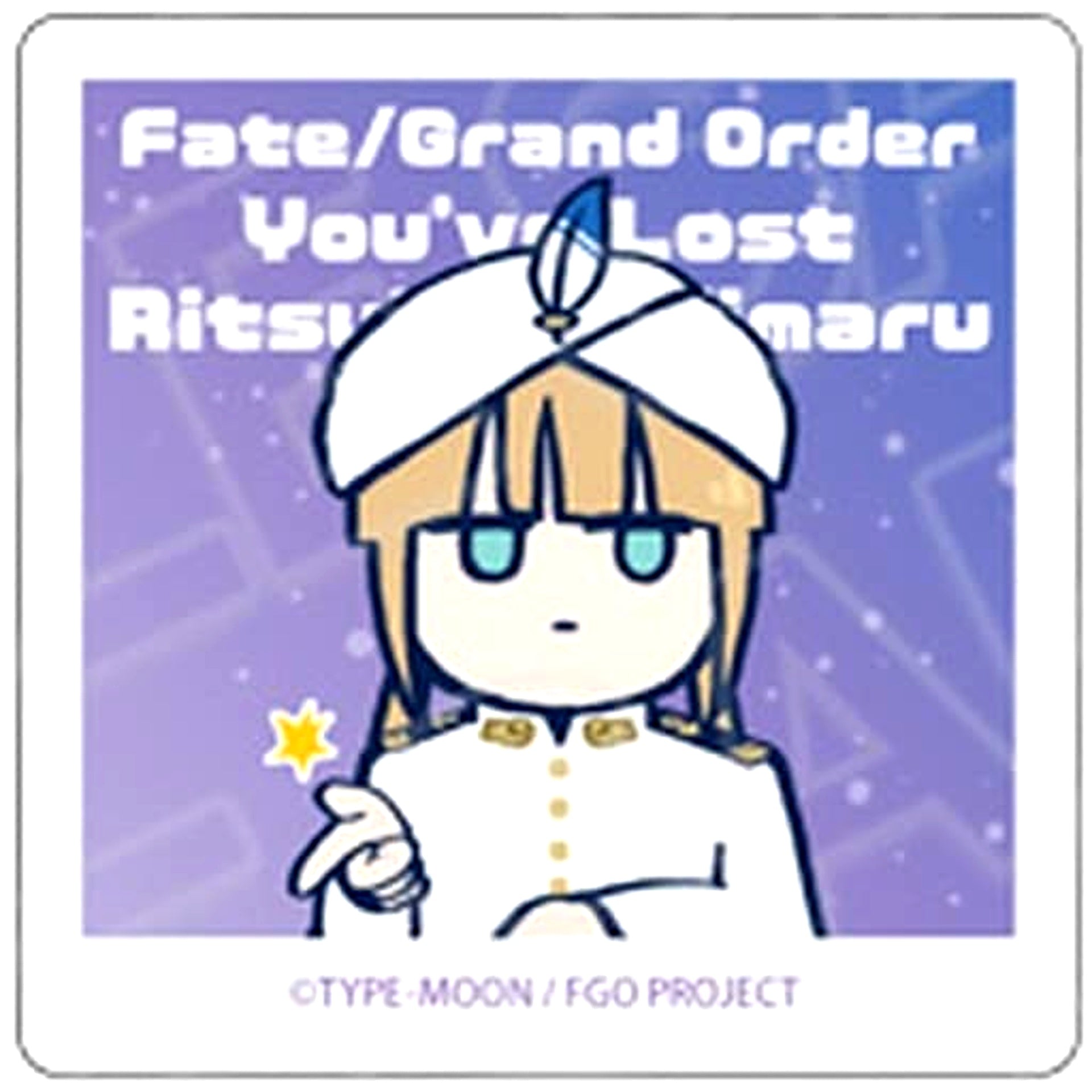 Fate/Grand Order Nemo Marine Acrylic Block Ritsuka Fujimaru Doesn't Get It [USED]