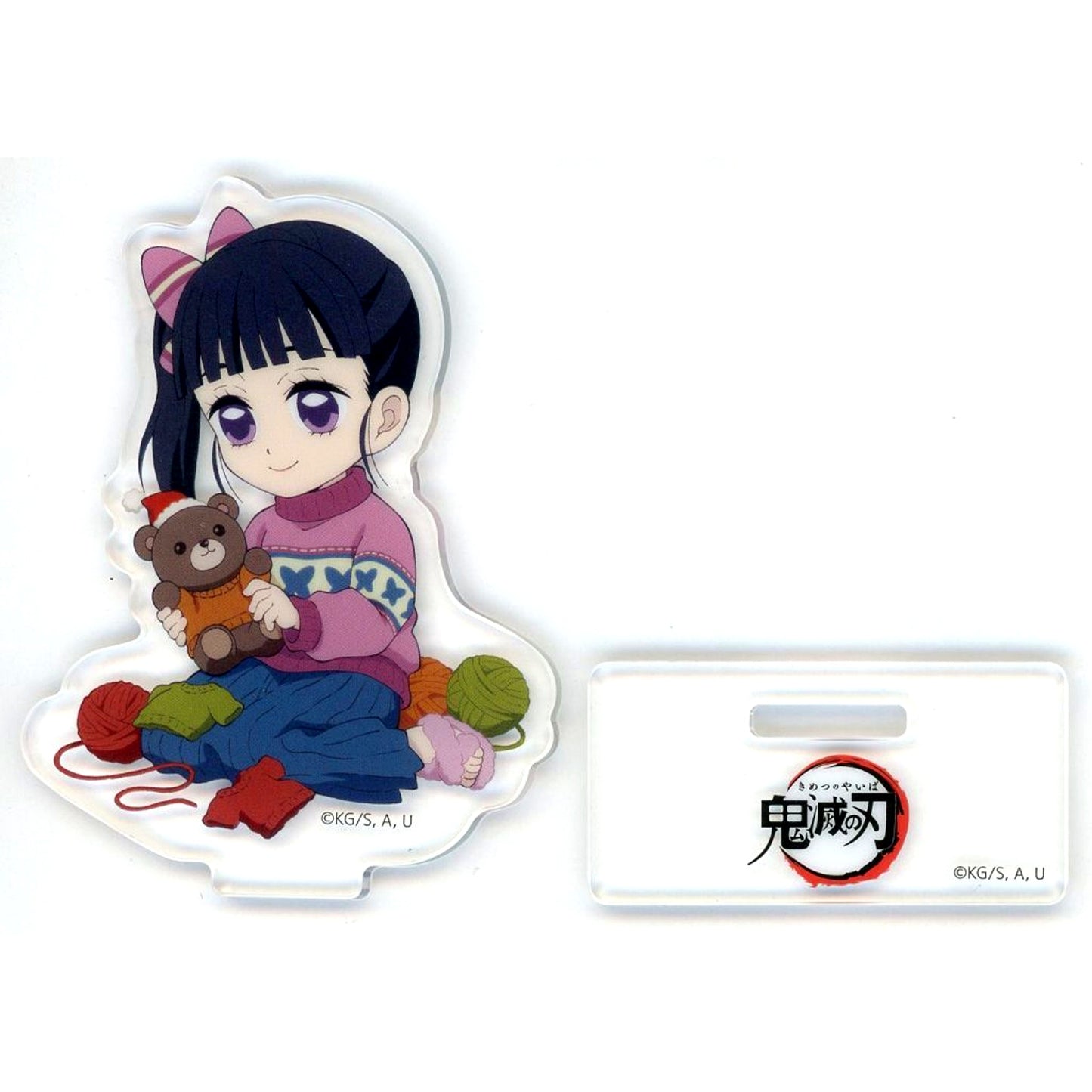 Kanao Tsuyuri Demon Slayer x ufotable Cafe / Machi Asobi Cafe Christmas 2023 Event Random Acrylic Stand A [USED]