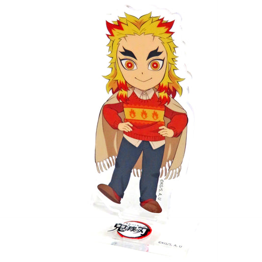 Kyojuro Rengoku Demon Slayer x ufotable Cafe Machi Asobi CAFE Christmas 2023 Event Random Acrylic Stand A [USED]