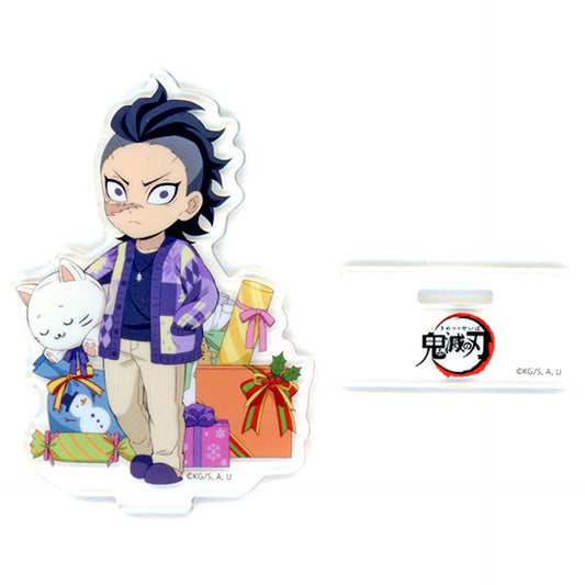 Genya Shinazugawa Demon Slayer x ufotable Cafe Machi Asobi CAFE Christmas 2023 Event Random Acrylic Stand B [USED]