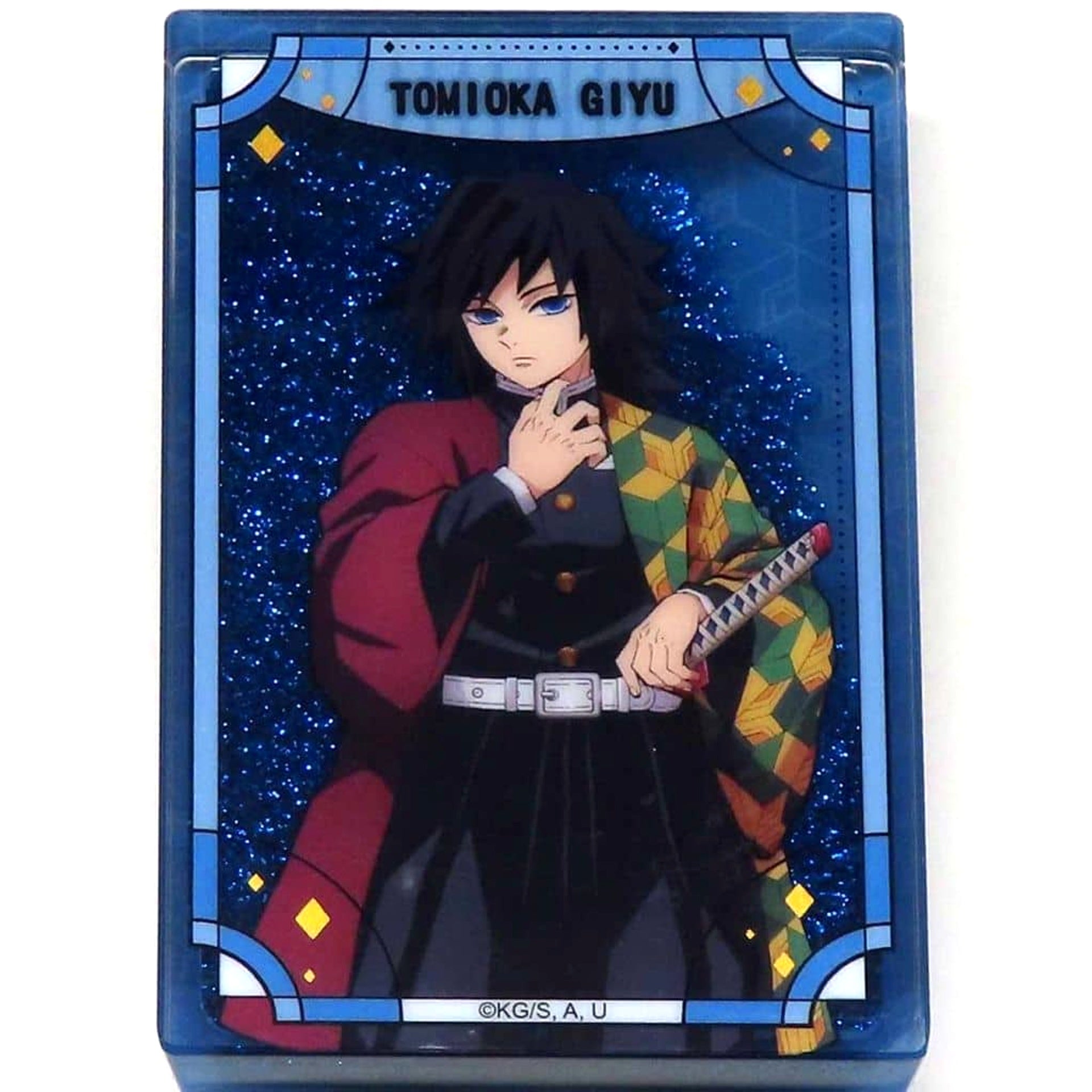 Demon Slayer: Kimetsu no Yaiba Giyu Tomiokau Sand Flow Acrylic Stand China Limited Acrylic Stands [USED]