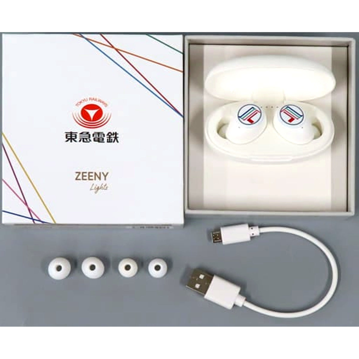 Zeeny Lights Tokyu Corporation Original Collaboration Model Wireless Earphones [USED]