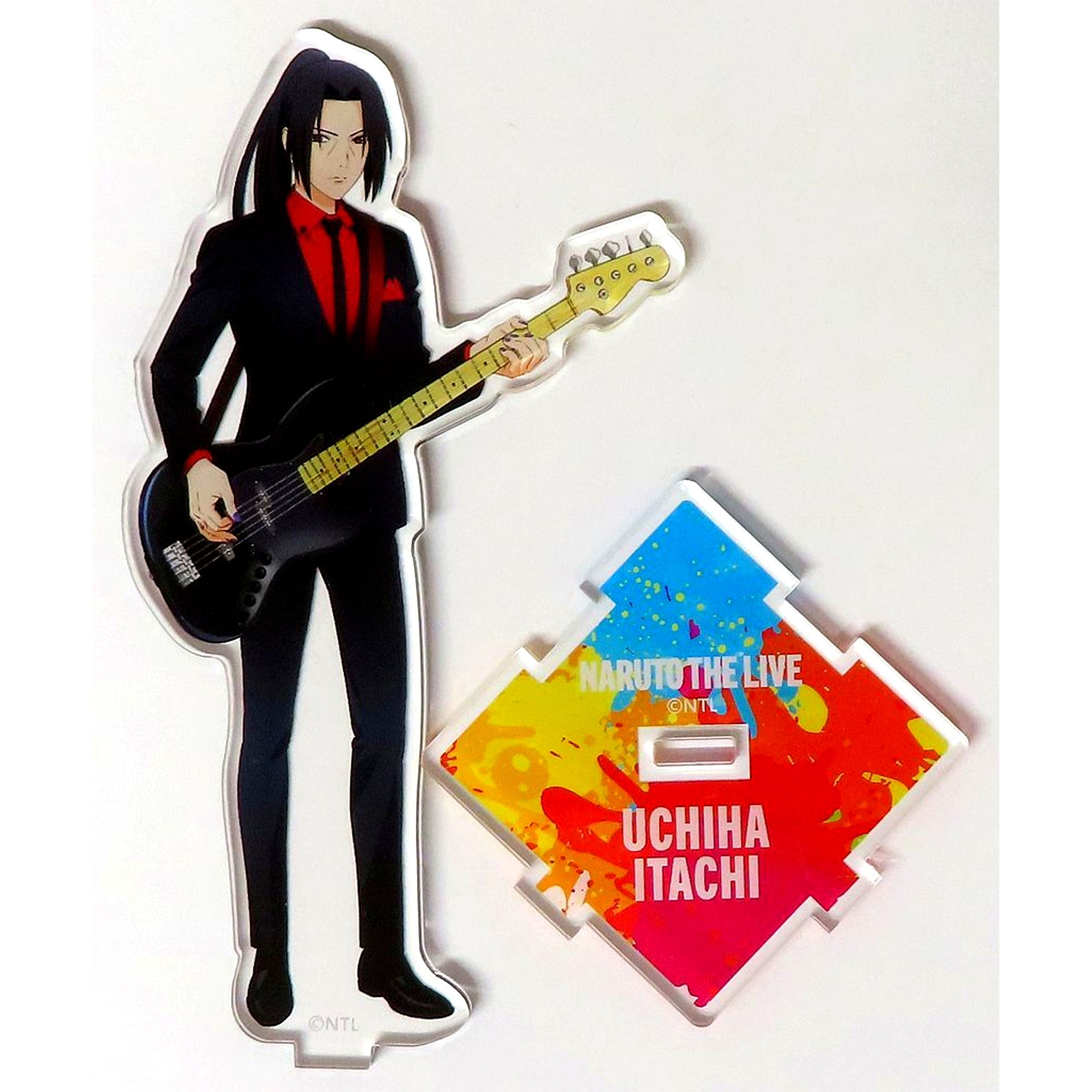 Itachi Uchiha Anime Naruto 20th Anniversary Naruto The Live Acrylic Stand [USED]