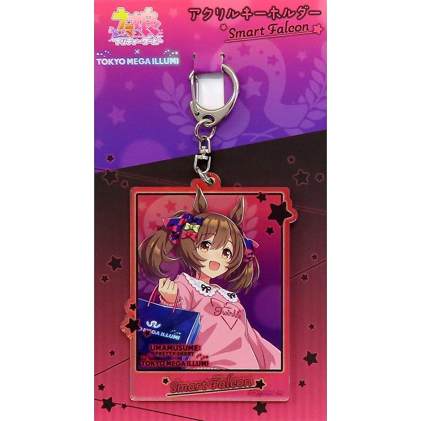 Smart Falcon Umamusume Pretty Derby Acrylic Keychain Tokyo Mega Illumi [USED]