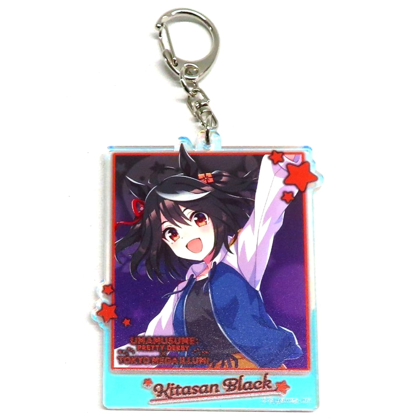 Kitasan Black Umamusume Pretty Derby Acrylic Keychain Tokyo Mega Illumi [USED]