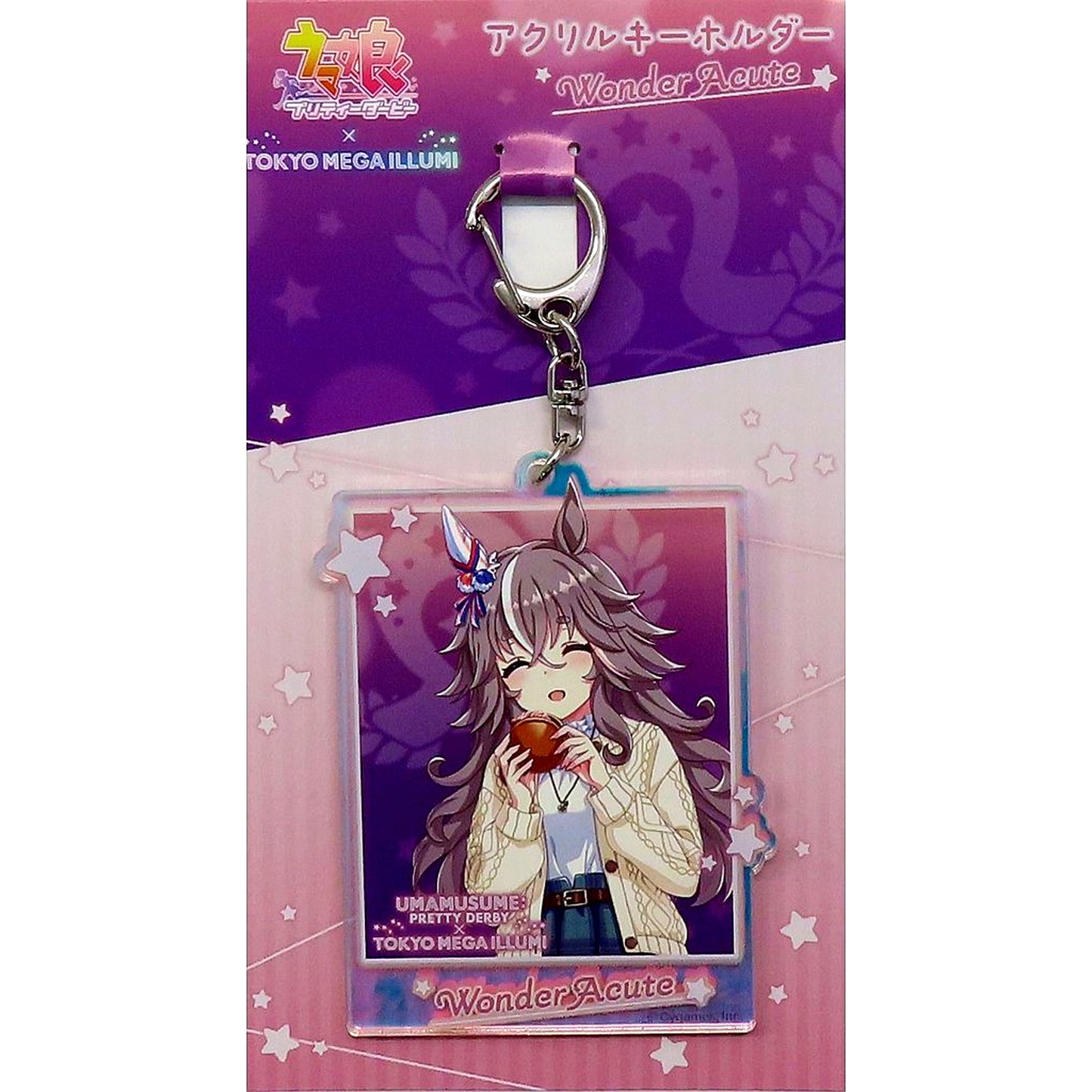 Wonder Acute Uma Musume Pretty Derby Acrylic Keychain Tokyo Mega Illumi [USED]