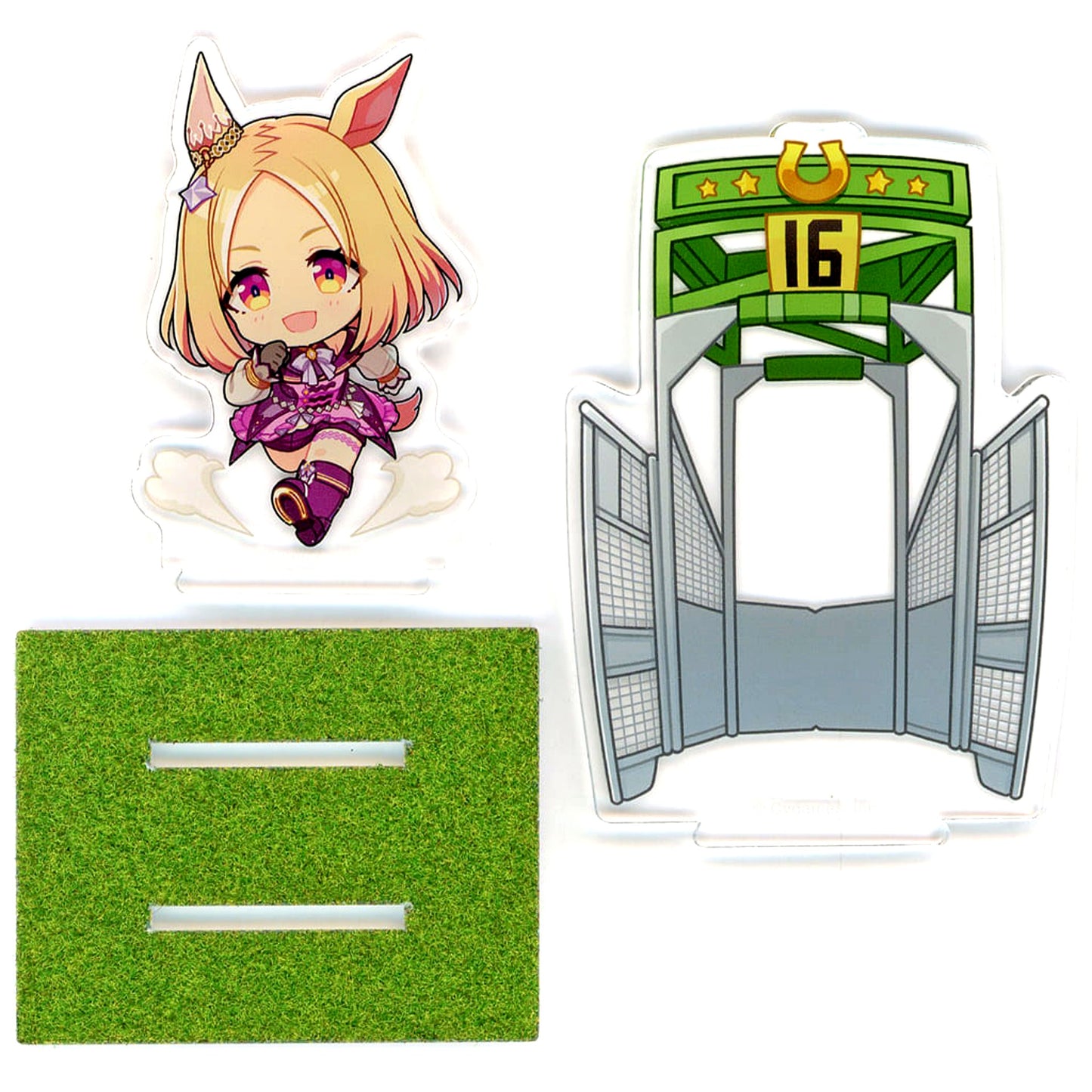 Narita Top Road Uma Musume: Pretty Derby Official Starting Gate Acrylic Stand Turf Ver. [USED]