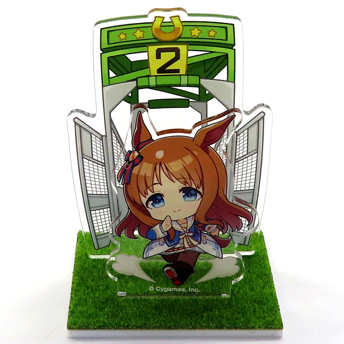 Grass Wonder Official Starting Gate Acrylic Stand Turf Ver. Uma Musume Pretty Derby [USED]