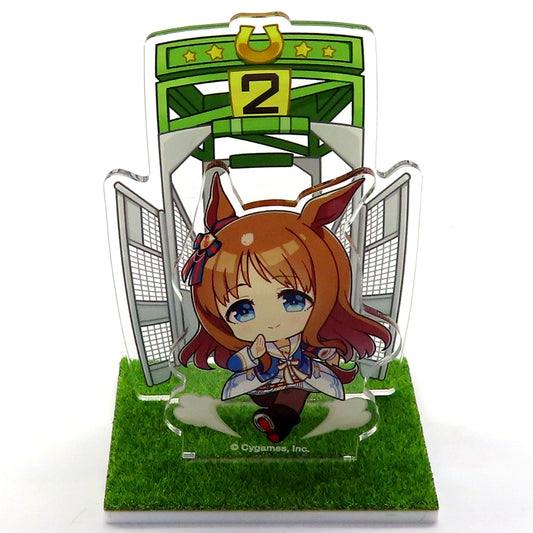 Grass Wonder Official Starting Gate Acrylic Stand Turf Ver. Uma Musume Pretty Derby [USED]