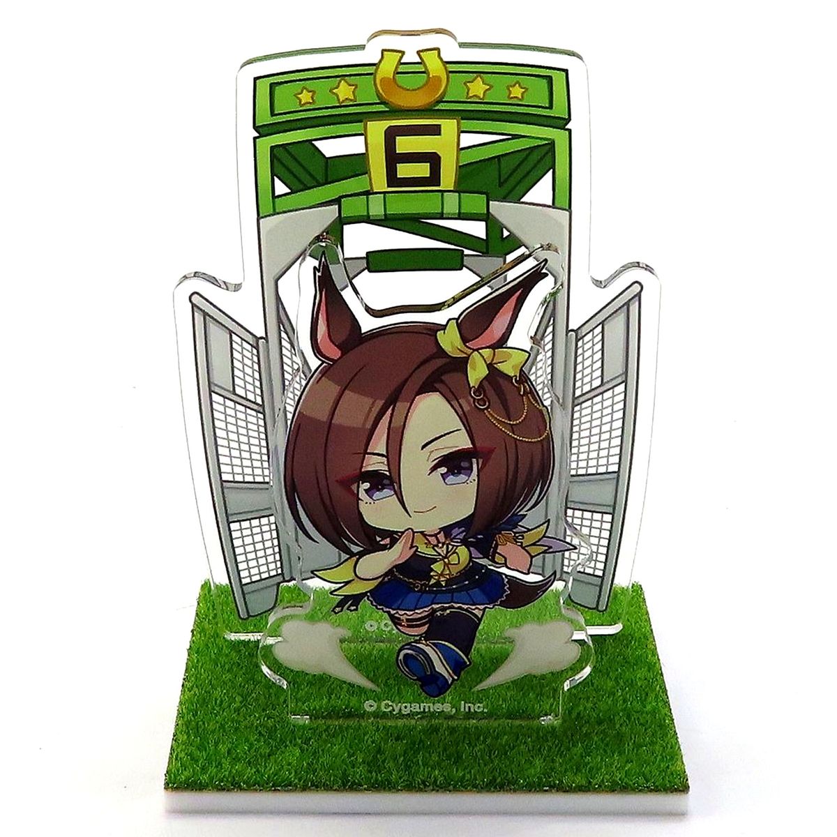 Air Groove Umamusume: Pretty Derby Official Starting Gate Acrylic Stand Turf Ver. [USED]