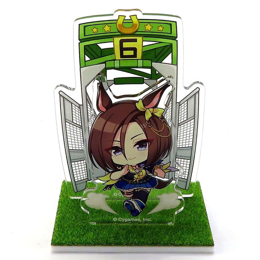 Air Groove Umamusume: Pretty Derby Official Starting Gate Acrylic Stand Turf Ver. [USED]