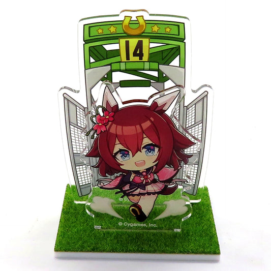 Sakura Chiyono O Official Starting Gate Acrylic Stand Turf Ver. Uma Musume Pretty Derby [USED]