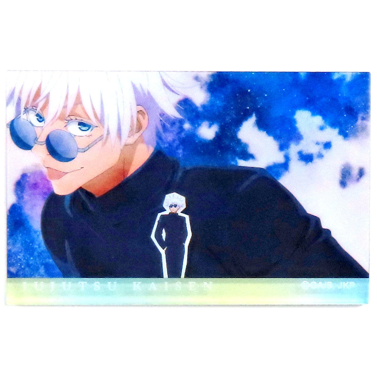 Satoru Gojo Tongue Out Jujutsu Kaisen: Hidden Inventory/Premature Death Scene Shot OP Trading Acrylic Block [USED]