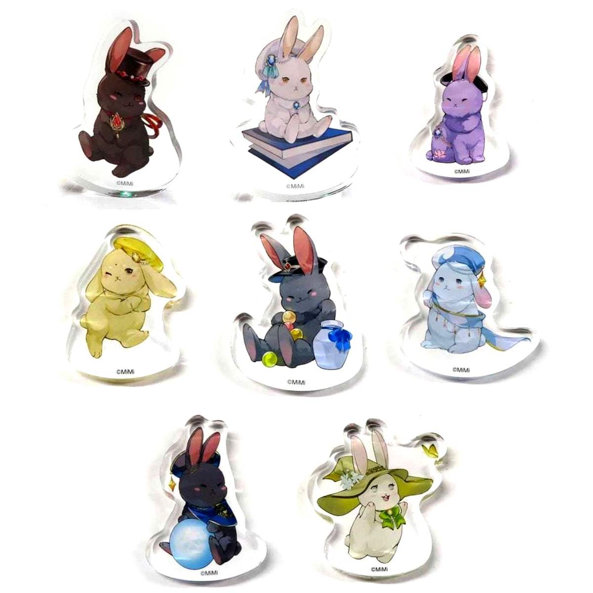 Set of 8 Mo Dao Zu Shi Swaying Acrylic Block Collection Animate Girls Festival 2023 Goods [USED]