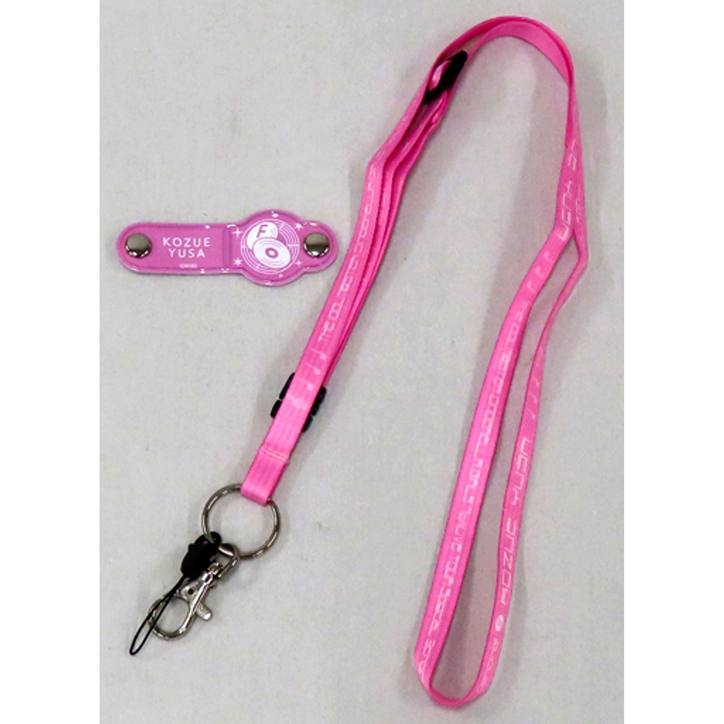 Kozue Yusa 7thLIVE TOUR Funky Dancing! Ver. Official Neck Strap & Cord Holder The Idolm@ster Cinderella Girls [USED]