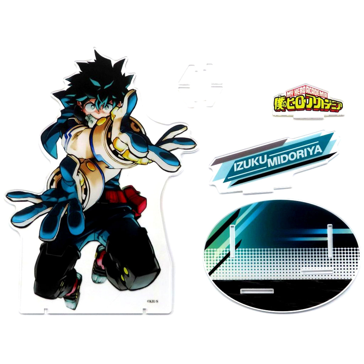 Izuku Midoriya My Hero Academia Acrylic GIGA Figure Jump Festa 2024 Made-to-Order Exclusive [USED]