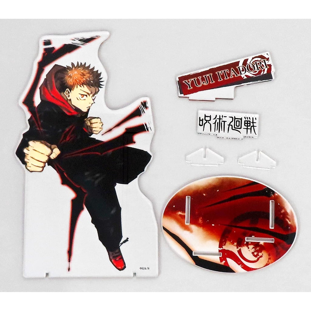 Jujutsu Kaisen Yuji Itadori Acrylic GIGA Figure Jump Festa 2024 Limited Made-to-Order Limited Acrylic Item [USED]