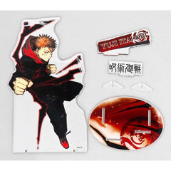 Jujutsu Kaisen Yuji Itadori Acrylic GIGA Figure Jump Festa 2024 Limited Made-to-Order Limited Acrylic Item [USED]