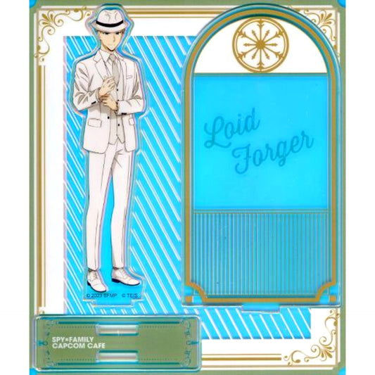 Loid Forger Spy x Family Code White Movie x Capcom Cafe Aurora Acrylic Stand [USED]