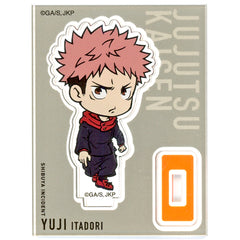 Jujutsu Kaisen Shibuya Incident Yuji Itadori Trading Mini Acrylic Stand Grand Exhibition Mini Character Illustration at Baseyard Tokyo Acrylic Stands [USED]