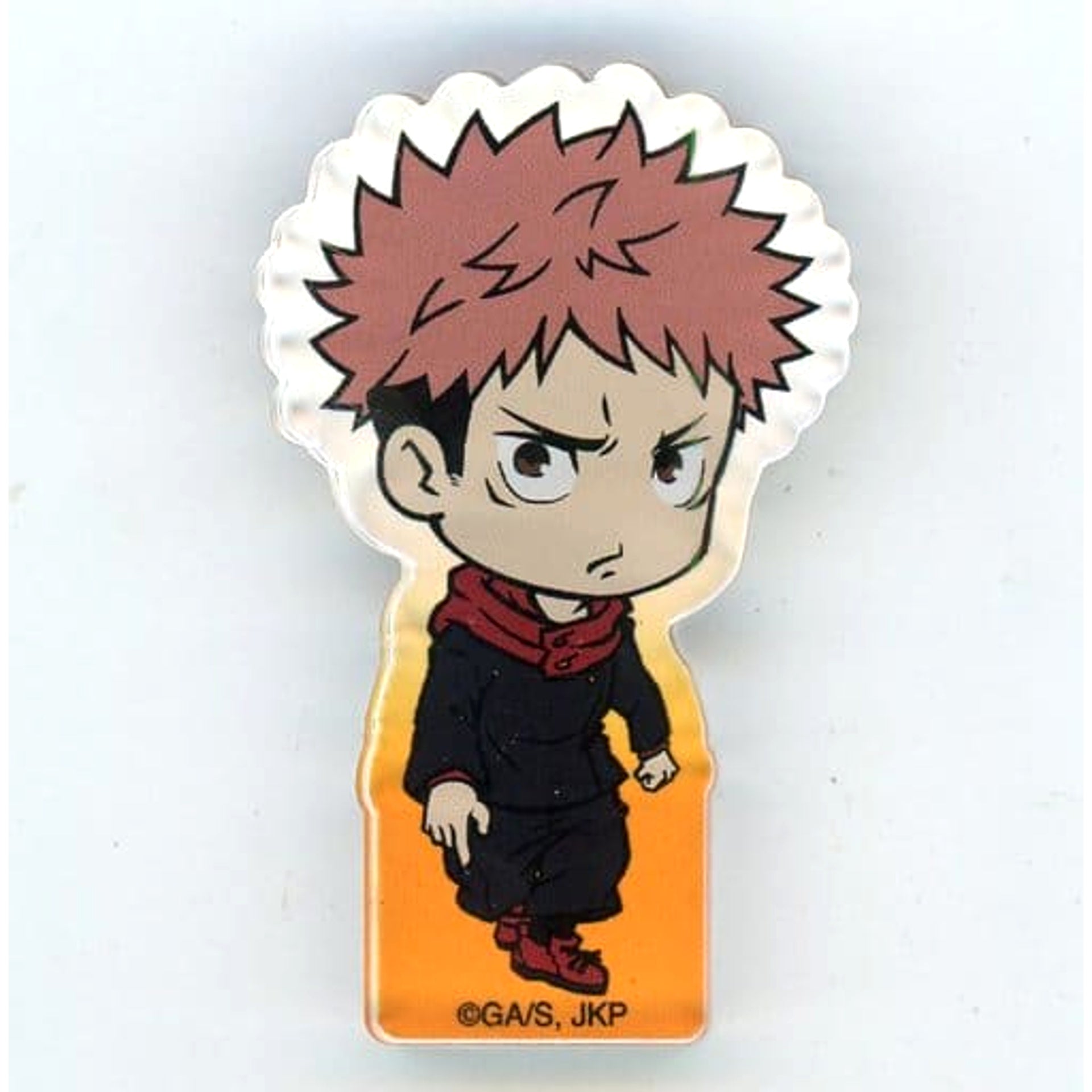 Jujutsu Kaisen Grand Exhibition Part 2 Shibuya Incident Yuji Itadori Trading Die-Cut Mini Acrylic Block (Grand Exhibition Mini Character Illustration) at baseyard tokyo Acrylic Stands [USED]