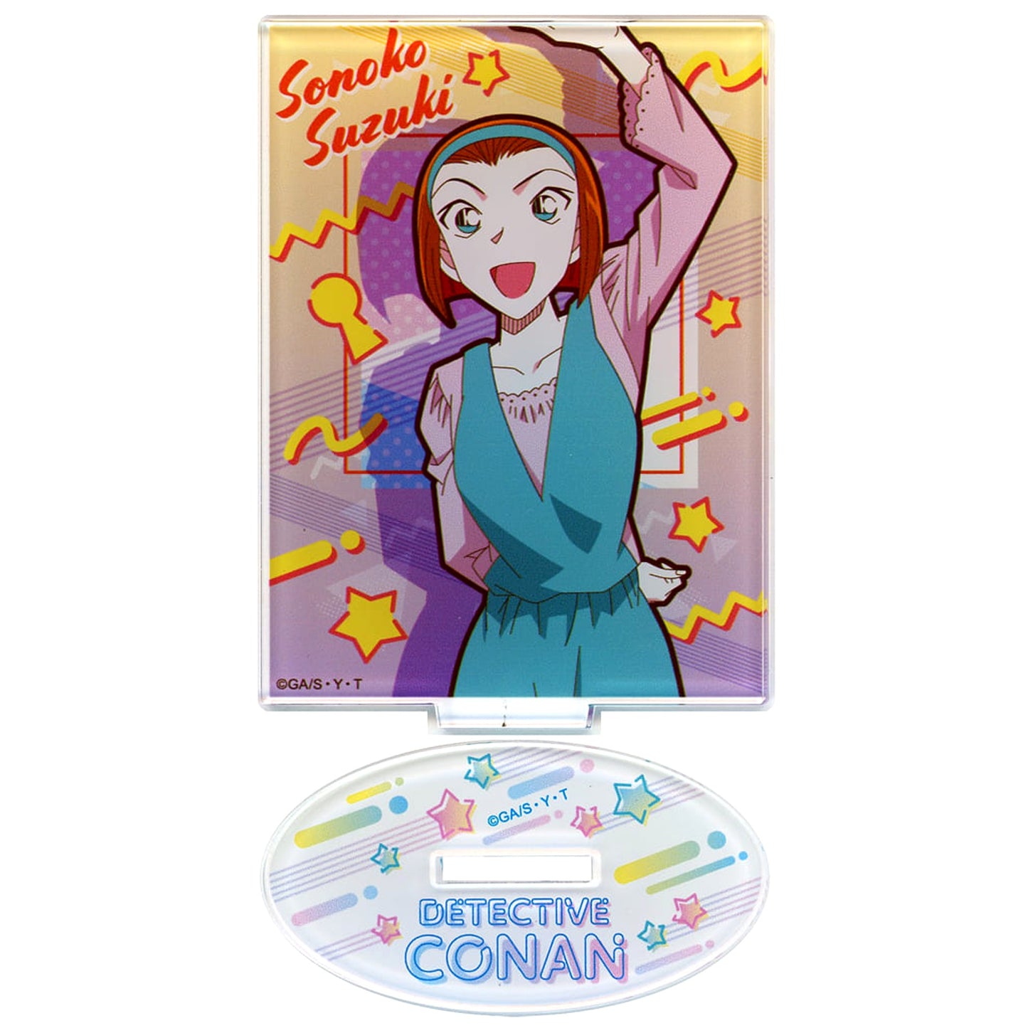 Detective Conan Sonoko Suzuki Acrylic Stand Collection 80's Art Acrylic Stands [USED]