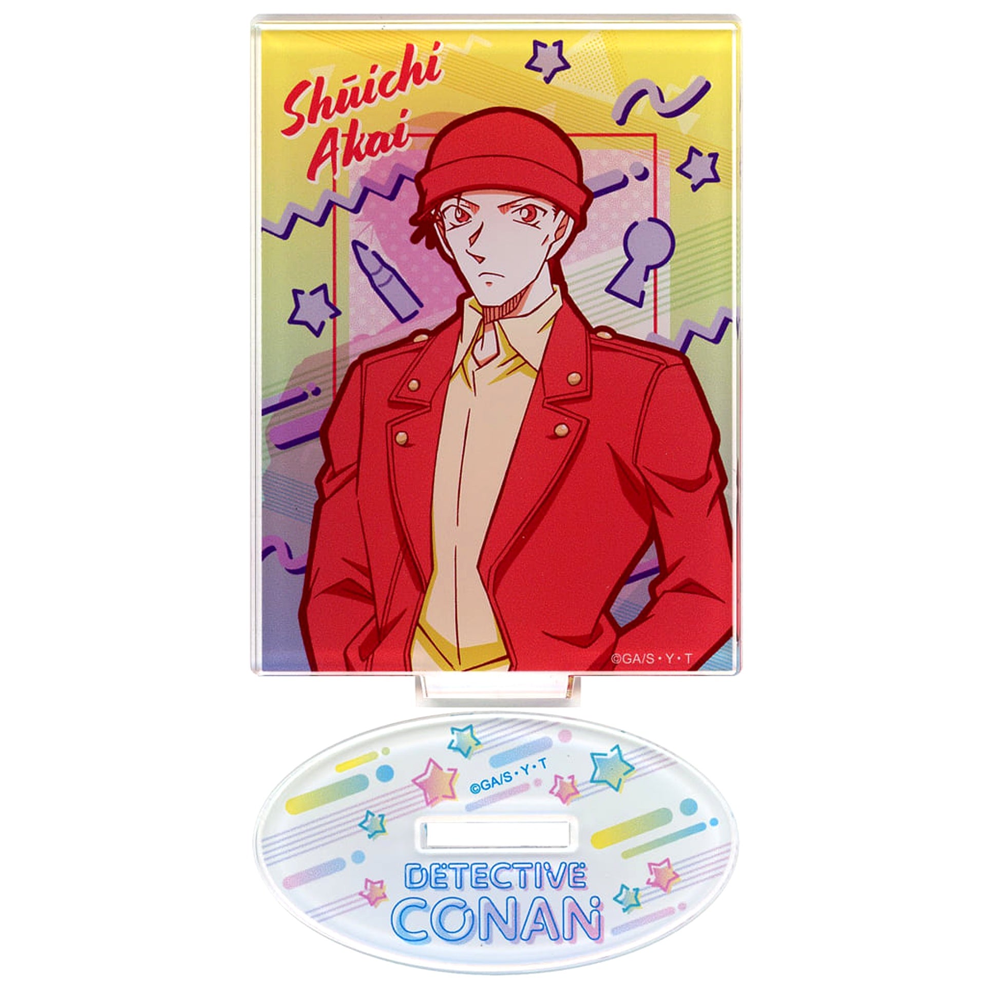 Detective Conan Shuichi Akai Acrylic Stand Collection 80's Art Acrylic Stands [USED]