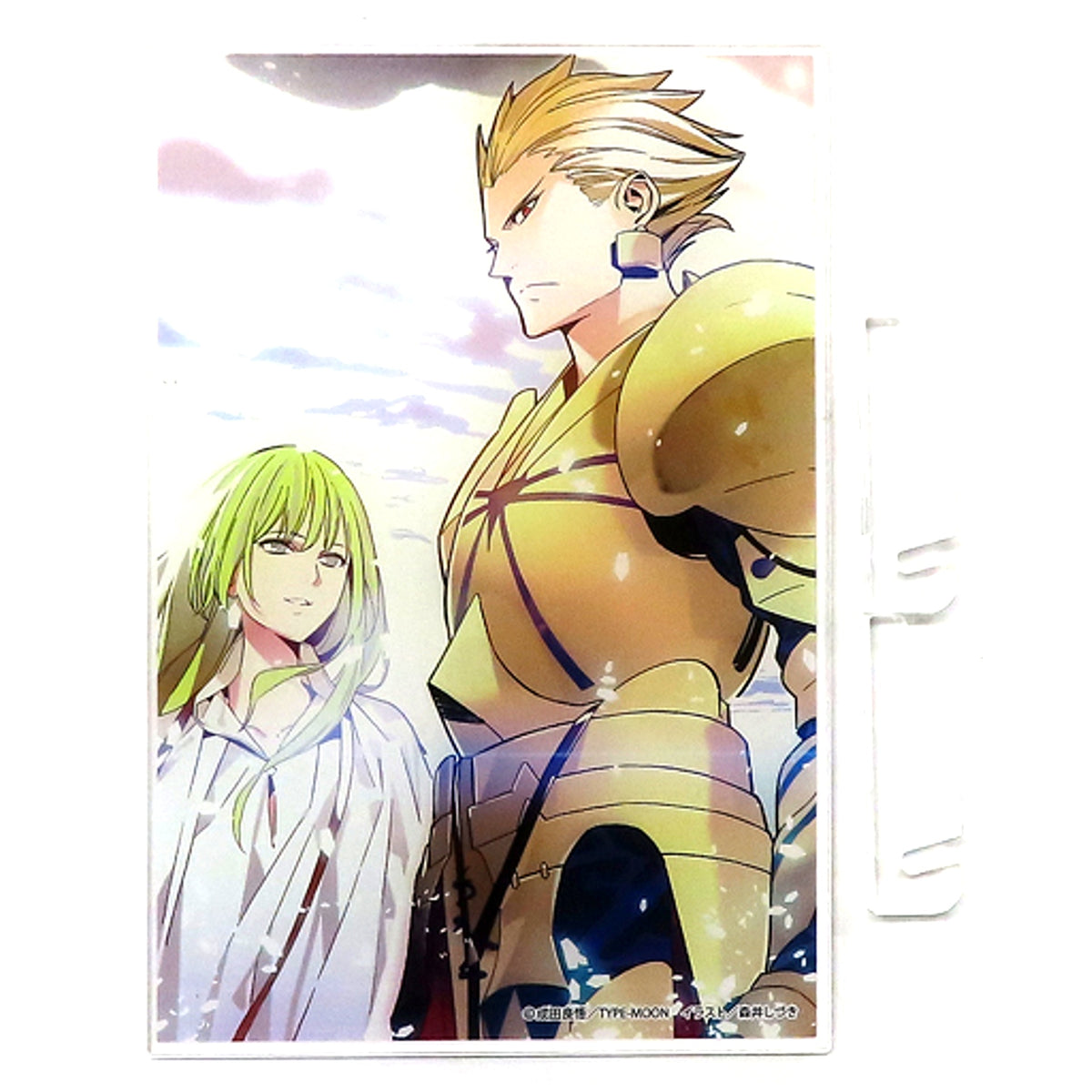 False Archer & False Lancer Single Acrylic Plate Light Novel Fate/strange Fake 6 Animate Limited Set Bundle Bonus [USED]